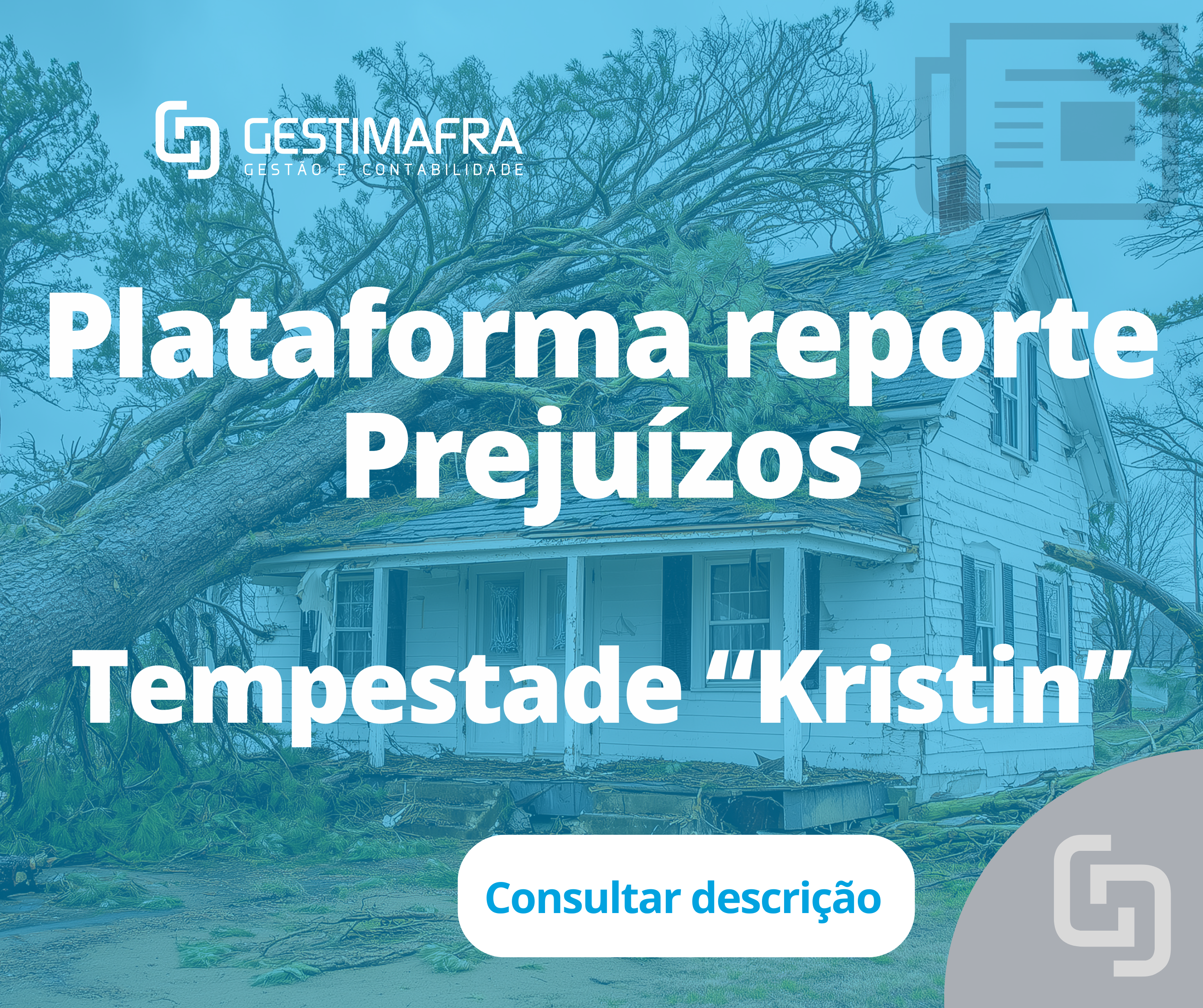 GESTIMAFRA - Plataforma para reporte de prejuízos da tempestade 